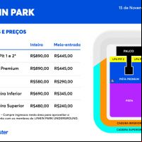 Linkin Park fará show único no Brasil em novembro