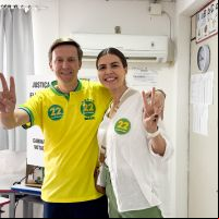 Peeter Grando já votou em Balneário Camboriú 