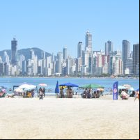 Itajaí tem todas as praias próprias para banho