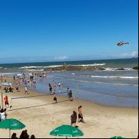 Banhista desaparece na correnteza da praia do Gravatá  