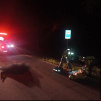 ageiro de moto morre em acidente com carro