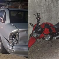 Motociclista é gravemente ferido em acidente na Variante