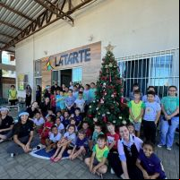 Natal Solidário da FG Empreendimentos emociona crianças do Latarte