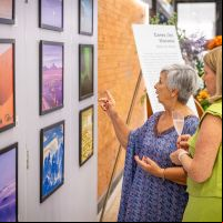 Exposição fotográfica “Cores (In)Visíveis” fica no Balneário Shopping até janeiro