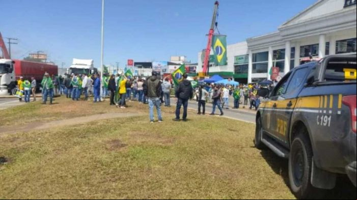 Empresários e empregados foram denunciados por barreiras em Rio do Sul (Foto: Arquivo/Divulgação PRF)