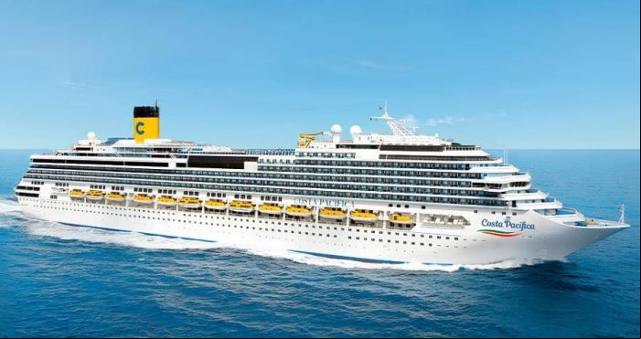 Navio Costa Pacifica chega nesta quarta  (Foto: Divulgação) 
