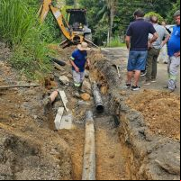 Vazamento interrompe o abastecimento nas praias agrestes de Balneário Camboriú
