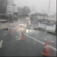 Itajaí teve mais de 50 mm de chuva nas últimas 12 horas