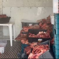 Mercado fazia charque com carne estragada