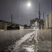 Alerta: chuvarada prevista até início da madrugada