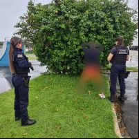 Foragido é preso no cemitério de Itajaí