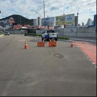 Avenida do Estado Dalmo Vieira é interditada nesta segunda-feira