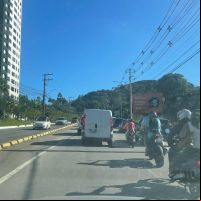 Trânsito lento na BR 101 e alterações nesta quinta-feira