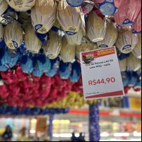 Mesmo ovo de Páscoa pode custar de R$ 89,90 a R$ 135,99 em BC