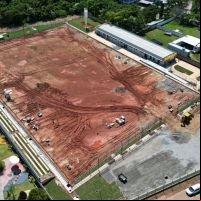 Obra da CBF é suspensa por irregularidade