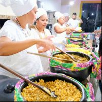 Evento “Comidas de terreiro” reuniu mais de 200 pessoas em Itajaí