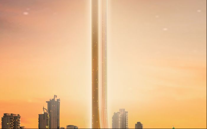 Senna Tower, da FG, terá 509 metros de altura e 154 andares, com entrega prevista para 2030 (Foto: Divulgação)