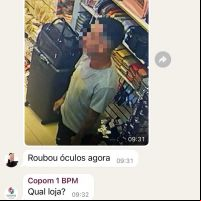 Grupo de WhatsApp ajuda polícia a prender ladrão