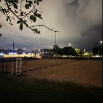 Apagão deixa praça da Beira Rio às escuras