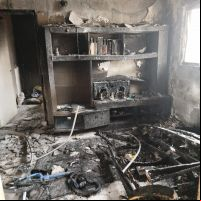 Vizinhos arrombam apê pra salvar família de incêndio