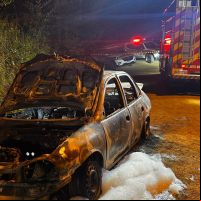 Quatro corpos são encontrados carbonizados em carro em São João Batista