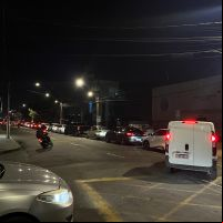 Fila do ferry boat chega em frente da Marejada