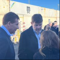 Pavan e Liba marcam presença em evento com Lula