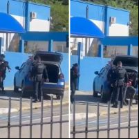 Homem em surto invade escola em Itapema