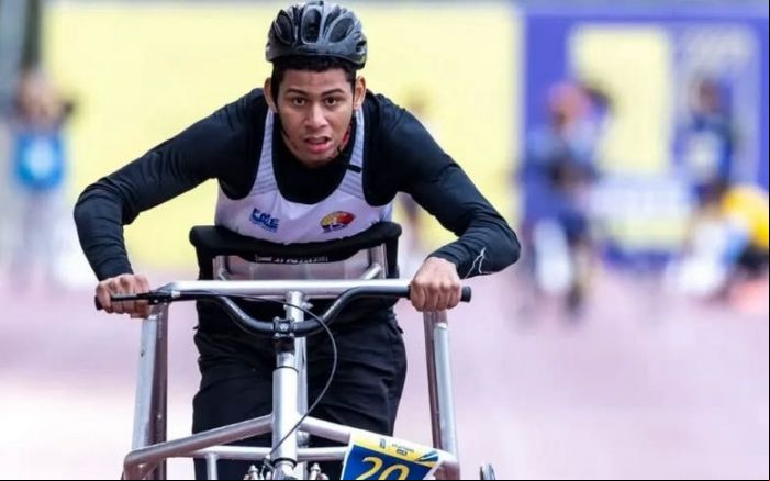 João ainda garantiu vaga no Mundial de Atletismo Paralímpico adulto (Foto: Divulgação)