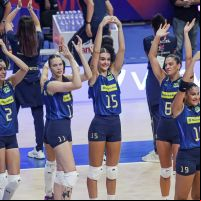 Catarinenses disputam a Liga das Nações com a seleção feminina de vôlei