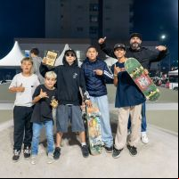 Equipe de Itajaí participa do circuito catarinense de skate sub-16
