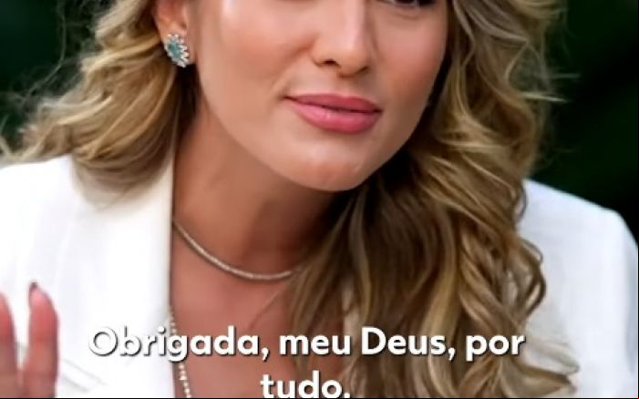 Apresentadora conta o alívio que sentiu após pousar com segurança (foto: redes sociais)
