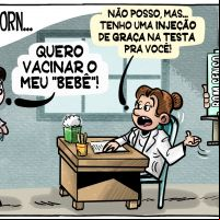 Vacina em bebê reborn