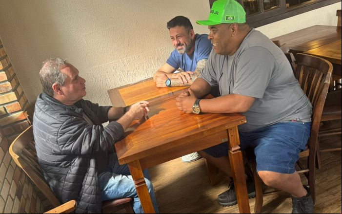 Almoço com os sindicalistas