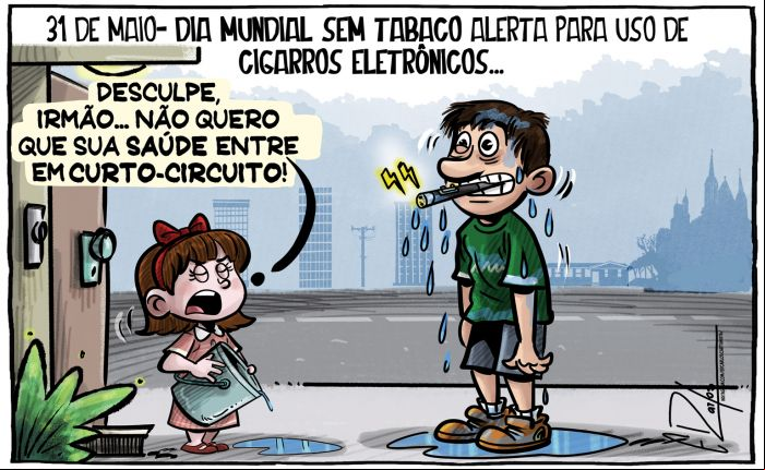 Dia mundial sem tabaco e cigarro eletrônico