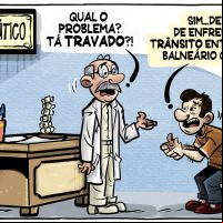 Trânsito entre Itajaí e Balneário Camboriú
